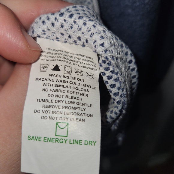 New England Patriots Blue Zip-Up Jacket Size Large NWOT - Picture 14 of 16